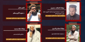 د ٢٠٢٣م کال د پيل راهیسي په باجوړ کې د داعش لخوا د شهید شویو علماوو او مخورو نوملړ