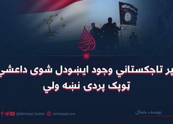 پر تاجکستاني وجود اېښودل شوی داعشي ټوپک پردۍ نښه ولي