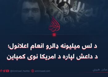 د لس میلیونه ډالرو انعام اعلانول؛ د داعش لپاره د امریکا نوی کمپاین