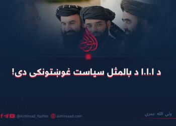 د ا.ا.ا د بالمثل سیاست غوښتونکی دی!
