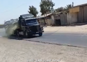 دیرالزور کې داعشیانو پر نفت وړونکي ټانکر برید کړی