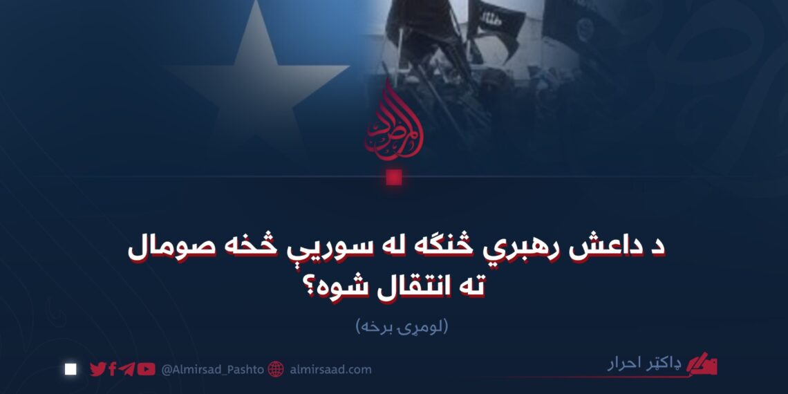 د داعش رهبري څنګه له سوريې څخه صومال ته انتقال شوه؟ لومړۍ برخه