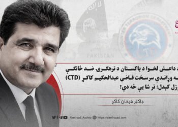 د داعش لخوا د پاکستان د ترهګرۍ ضد څانګې (CTD) په وړاندې سرسخت قاضي عبدالحکیم کاکړ وژل کېدل؛ تر شا یې څه دي؟